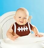 Mud Pie Baby Boy Multi-color Little Sport Bibs (Football Bib) by Mud Pie [並行輸入品]
