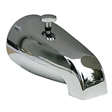 LASCO-Simpatico 81195C Bath Tub Diverter Spout with Rear Lift, Rear 3/4-Inch Female Pipe Threads wit