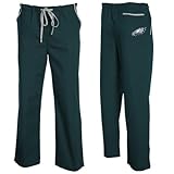 NFL Philadelphia Eaglesユニセックスソリッドスクラブパンツ – ミッドナイトグリーン( Medium )