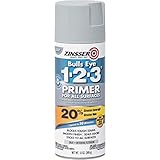 Rust-Oleum 290971 Zinsser Bulls Eye 1-2-3 Spray Primer, 13 oz, Gray [並行輸入品]