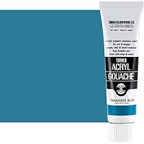 ターナー色彩 アクリルガッシュ スカイブルー AG040051 40ml(9号) khxv5rg Amazon | ターナー アクリルガッシュ A色 スカイブルー 11ml #51