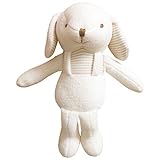 (Lovely Puppy)100% Certified Organic Cotton Fabric . Baby First Doll 11 inches (No Dyeing Natural Or