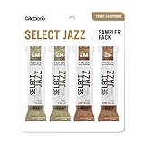 D'Addario WOODWINDS (ダダリオウッドウインズ)ジャズセレクト テナーサックス リード サンプラーパックF2M F2H UF2M UF2H DSJ-K2M