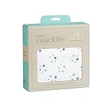 (エイデンアンドアネイ) aden+anais おくるみ スワドル aden+anis Single Organic Swaddle スターストラック