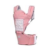 Sorbebe Stella Pure Organic Hip Seat Carrier (Aurora Pink) by SORBEBE