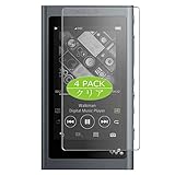 4枚 VacFun フィルム ， ソニー SONY WALKMAN A50 NW-A55 NW-A55HN NW-A55WI NW-A56HN NW-A57 向けの 保護フィルム 液晶保護 フィルム 保護フィルム（非 ガラスフィルム 強化ガラス ガラス ）