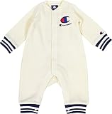 (チャンピオン)Champion ベビー ラインリブ 長袖ロンパース CB2001 (90cm, 02：オフホワイト)