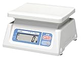 A&D デジタル両面表示はかり SL-2000D ≪ひょう量:2000g 最小表示:1g 皿寸法:230(W)*190(D) mm 検定無≫