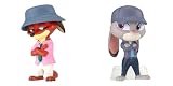【ニック＆ジュディ】 ズー'トピア2 ならぶんです [2種セット] ガチャガチャ