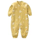 Cozy Maker（C&M）ロンパース カバーオール ベビー服 赤ちゃん 服 ベビー 女の子 新生児 生まれたてBABYへ アウター 出産祝い ジャンプスーツ 爬行服 プレゼント ギフト 前開き 星