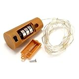 TOOGOO ( R )感謝祭LEDボトルストッパー文字列ライト装飾Miniフェアリーライトクリスマス照明暖かいホワイト ピンク 107376A3