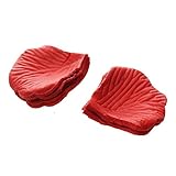ローズペダル，SODIAL(R) 赤いシルクローズペダル　200/バッグ