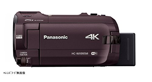 Panasonic 4K Camcorder HC-WX995M-T 8.29 MP 64GB Brown Japanese