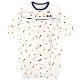 ベビー カバーオール 長袖 長袖ツーウェイオール 前開き ドレスオール 赤ちゃん 新生児 ネイビー 50-70cm