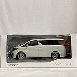 非売品 1/30 トヨタ アルファード ハイブリッド SR ホワイトパールクリスタルシャイン カラーサンプル 前期 30 系 ミニカー モデルカー