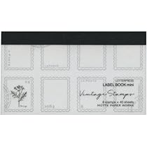 Amazon.co.jp: 活版印刷のラベルブック【切手フレーム】 HLB-902 : ホビー