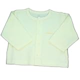 シンク・ビー キャラメル カーディガン 無撚糸パイル コウノトリ 50-70cm クリーム 無撚糸パイル 25-30117