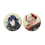 maimai でらっくす PRiSM PLUS ヴィリーウス&モンベルド 缶バッジ2個セット