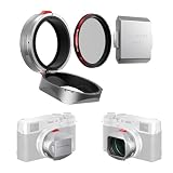 Freewell FUJI X100VI | X100V | X100 | X100S | X100F | X100T 対応 一体型フィルターレンズフード ハイブリッド CPL＆ブラックミスト フィルター シルバー 国内正規品 FW-FU-XSR