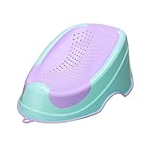 バスチェア/赤ちゃん非スリップシャワースタンド/新生児のシリコーンタブサポート/シャワーベッド/マルチカラーオプション (色 : B)