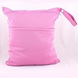 エルフ ベビー (Fairy Baby) 赤ちゃん専用防水おむつ収納バッグ ニットプリント（28*36cm，バラ）