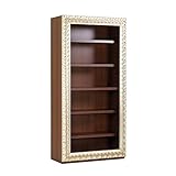 arne 本棚 完成品 Dream 900Hラック ブラウン×シャンパンゴールド