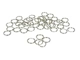 ファミリーツール(FAMILY TOOL) 二重丸カン (線径1mm 内径6mm) シルバー 50個入 56601