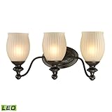 公園Ridgeコレクション3ライトBath in Oil Rubbed Bronze – LED