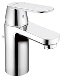 グローエ(GROHE) EUROSMART COSMOPOLITAN ユーロスマート コスモポリタン シングルレバー洗面混合栓(引棒付) Sサイズ (角度調整泡沫金具仕様) 23201000  (グロ