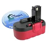 Bosch GDS 18 V-HT 互換バッテリー : Bosch 18V 電動 工具用 バッテリー対応 (3300mAh, 18V, ニッケル水素)