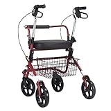 古いトロリー/ショッピングウォーカー折りたたみリハビリトラベラー