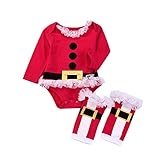(プタス)Putars ベビー服 子供服 上下セット ロンパース 女の子 チュール付き クリスマス 可愛い 秋 冬 新生児 歩行服 出産お祝い 記念日 プレゼント 0-18ヶ月