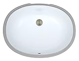 Mr Direct upl-white磁器アンダーマウントシンクバスルームのアンサンブル 7.75 x 22.00 x 16.75 inches クリーム UPL-W-PUD-BN 1