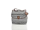 Babymel Satchel, Zigzag, Black by Babymel [並行輸入品]