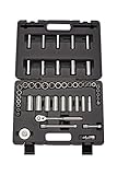 Cougar Pro by Wright Tool A29 1/4' Drive 6-Point Standard and Deep SAE and Metric (46 Piece) [並行輸入品]