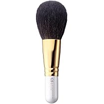 Amazon.co.jp: 熊野筆 竹宝堂 正規品 GS-1 パウダーブラシ 灰リス／粗