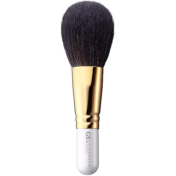 Amazon.co.jp: 熊野筆(化粧筆) 竹宝堂 ハイライトブラシ 灰リス/山羊