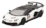 MINI GT 1/64 ランボルギーニ アヴェンタドール SVJ 63 Bianco Asopo (ホワイト) (左ハンドル) 完成品 MGT00842-L