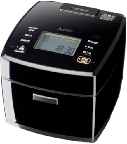 Amazon | 三菱電機 ジャー炊飯器 ダブル備長炭コート 熾火 炭炊釜 お米