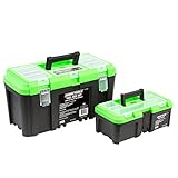 OEMTOOLS 22180 Tool Box Set Includes (48.26cm) Tool Box,(31.75cm) Tool Box with Removable Tool TrayO
