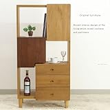 サイドボード ハイタイプ 【OSLO オスロ 60 sideboard high-type】 60サイズ 日本製 天然木 アルダー無垢 北欧風 自然塗装 ラック 棚