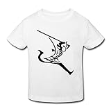 星 ２～６歳子供 男女兼用 半袖 ティー Tシャツ 猿 動物 坊さん 孫悟空 White 3 Toddler