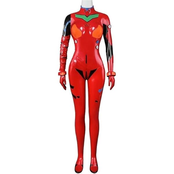 Amazon.co.jp: [KEYXE] 式波・アスカ・ラングレー コスプレ衣装 プラグ