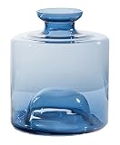 Torre & Tagus 902119B Ink Bottle Stacking Vase, Tall, Blue Grey [並行輸入品]