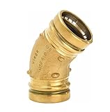 Viega ProPressゼロLead銅45度エルボwith 1 / 2インチP X P 2 Pack 2