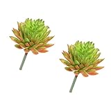 Baosity 2個入り　プラスチック製　人工多肉植物 　観葉植物　装飾