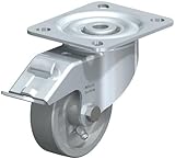 Blickle LI-G 80G-FI Swivel Caster, 3.15 Wheel Diameter, 330 lb. Load Capacity by Blickle