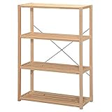 アイリスオーヤマ ラック 木製 ウッディラック 幅80.8×奥行35×高さ120cm WNK-7512