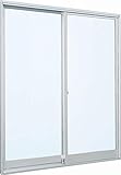 アルミサッシ YKKap 簡易サッシ 倉庫・物置・工場等 「3H-V」 引違い窓 内付型 W 1694mm×H 1816mm[16185] 窓 引き違い 内付け 単板ガラス シングルガラス 強化(透明