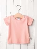 RUGGED WORKS ( ラゲッドワークス ) ベビー 日本製 Tシャツ 赤ちゃん 男の子 女の子 半袖 ベビー服 80㎝ ピンク